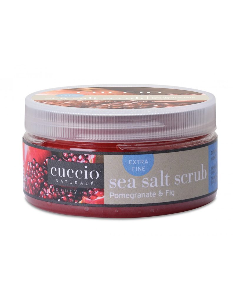Exfoliantes de sal marina extra fina en 240 Gr