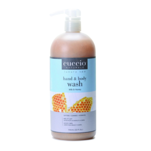 Gel de baño exfoliante / hidratante leche y miel 960 ml.