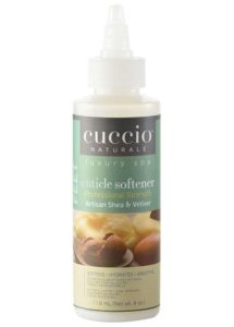 Suavizantes removedores de cutículas con artisan shea "karité" y vetiver.