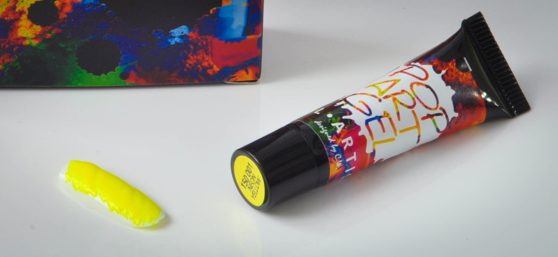 Gel pop art amarillo neón - Imagen 2