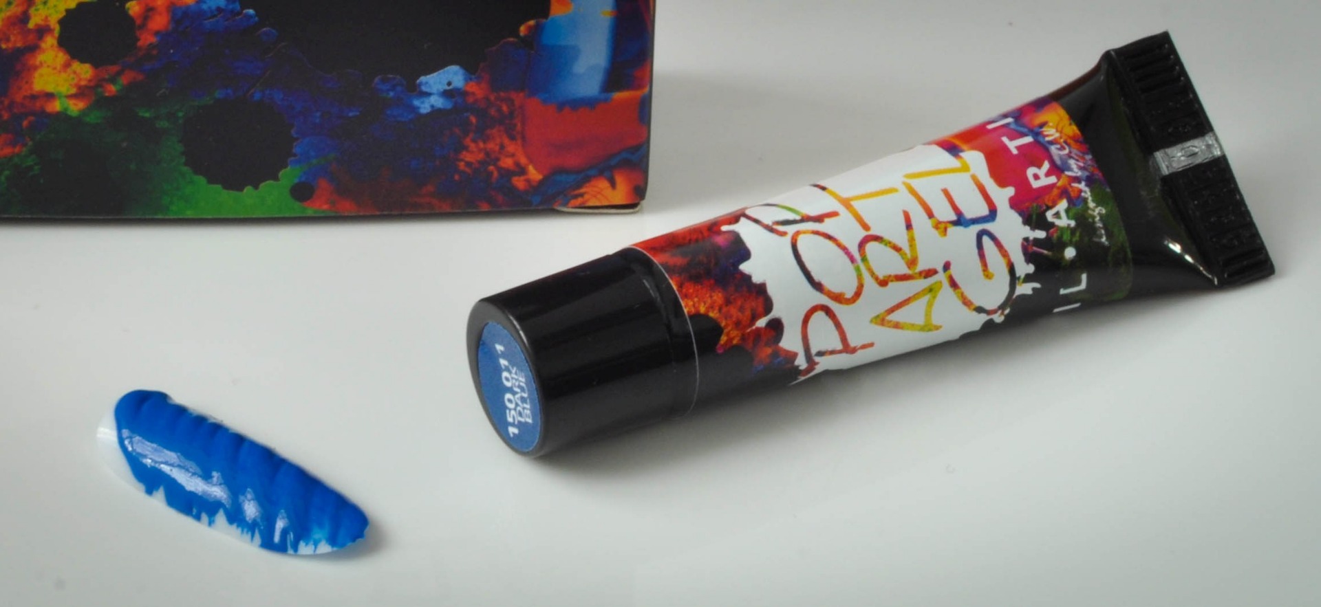 Gel pop art azul oscuro - Imagen 2