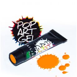 Gel pop art naranja