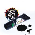 Gel pop art negro