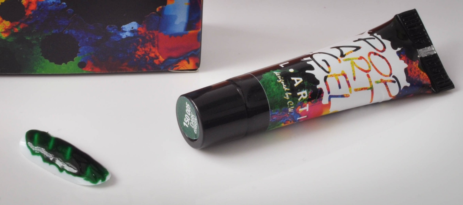Gel pop art verde oscuro - Imagen 2