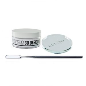 Cuccio 3D Design Kit (Polvo 3D + Paleta Vidrio + Mezclador)