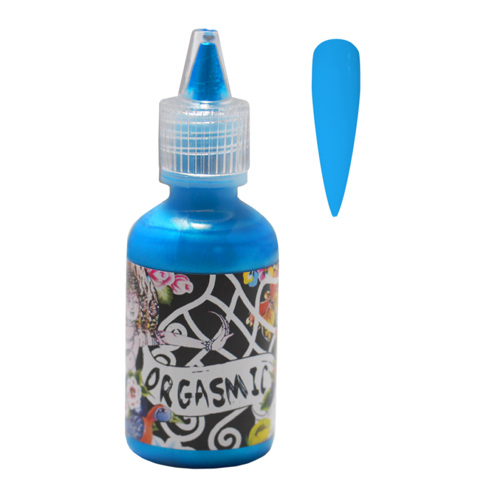 Orgasmic color azul cyan