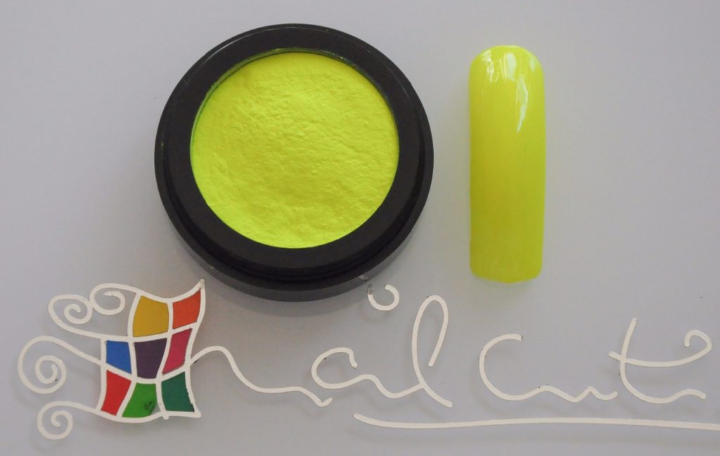 Polvo acrílico col. Neon 1 yellow 6 g.