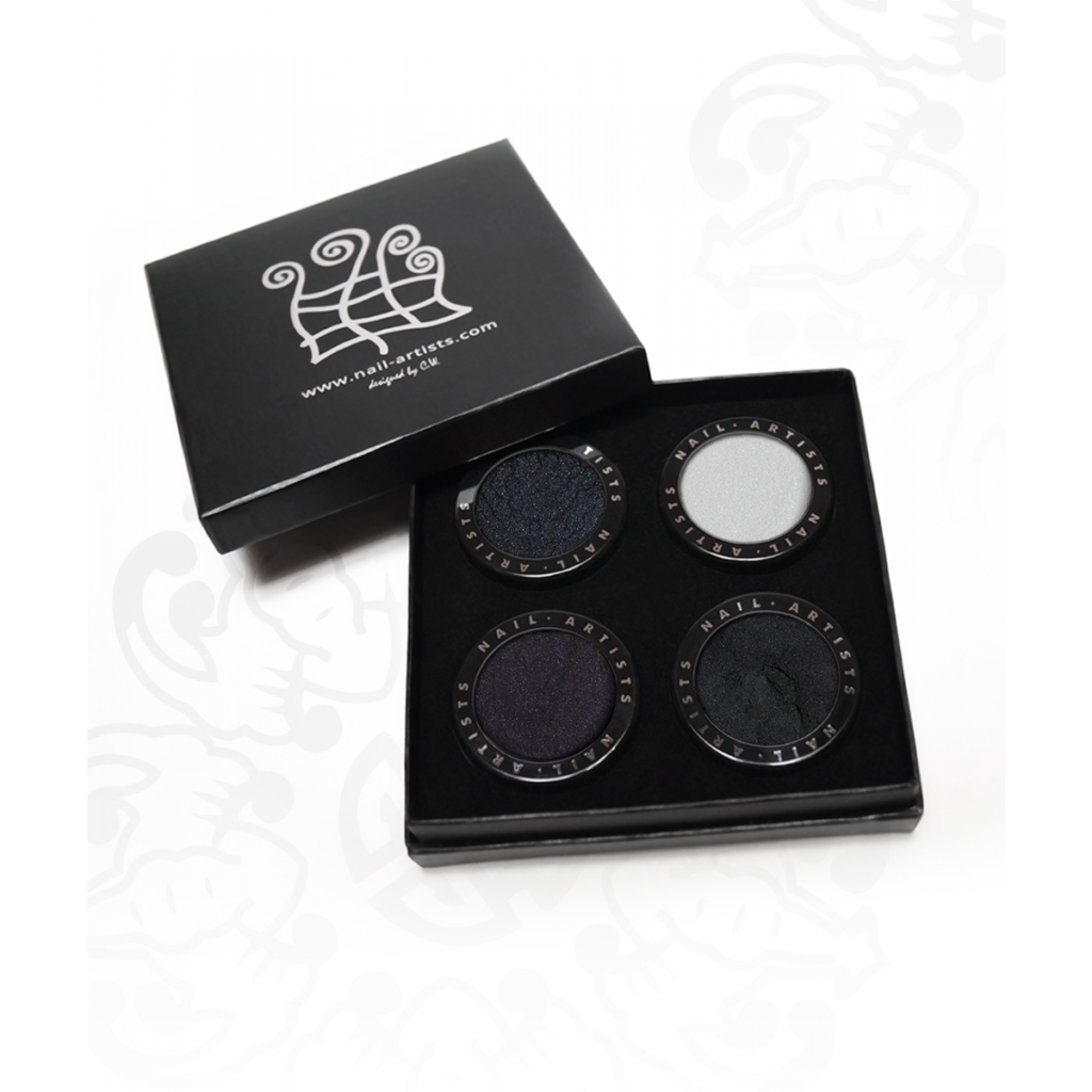 Colección acrílico Black and White 4 x 6 g.