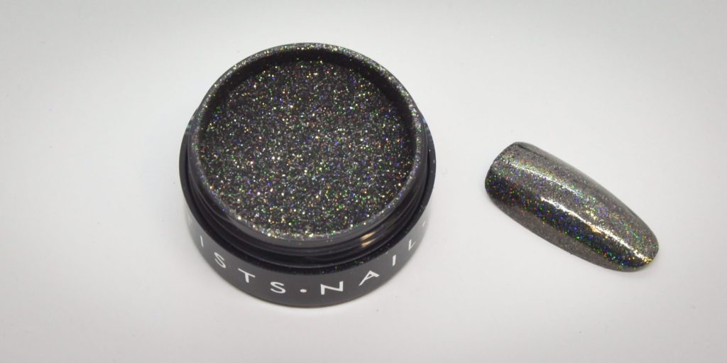 Col. festiveCHROME Glitter CHROME.grey 4 g.