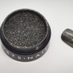 Col. festiveCHROME Glitter CHROME.grey 4 g.