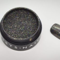 Col. festiveCHROME Glitter CHROME.grey 4 g.