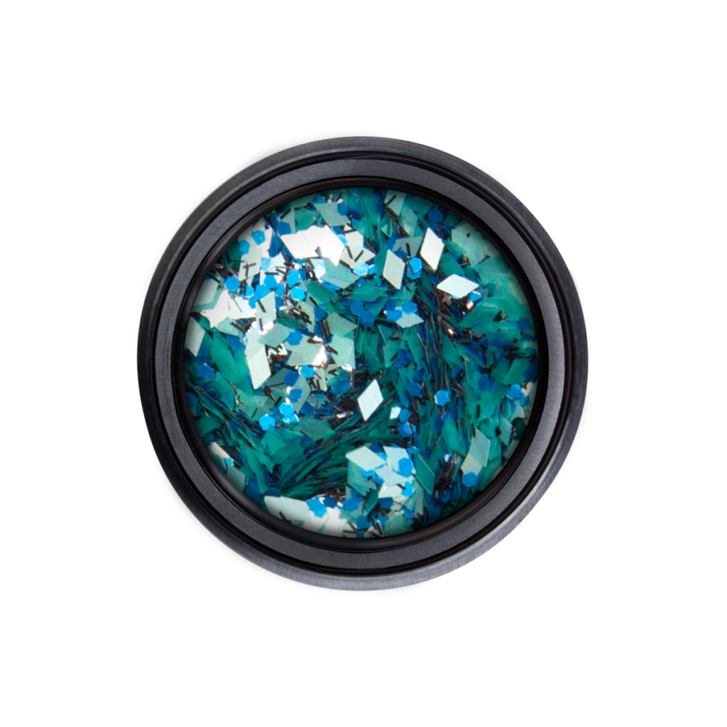 Col. mat.confetti 1 blue.shower