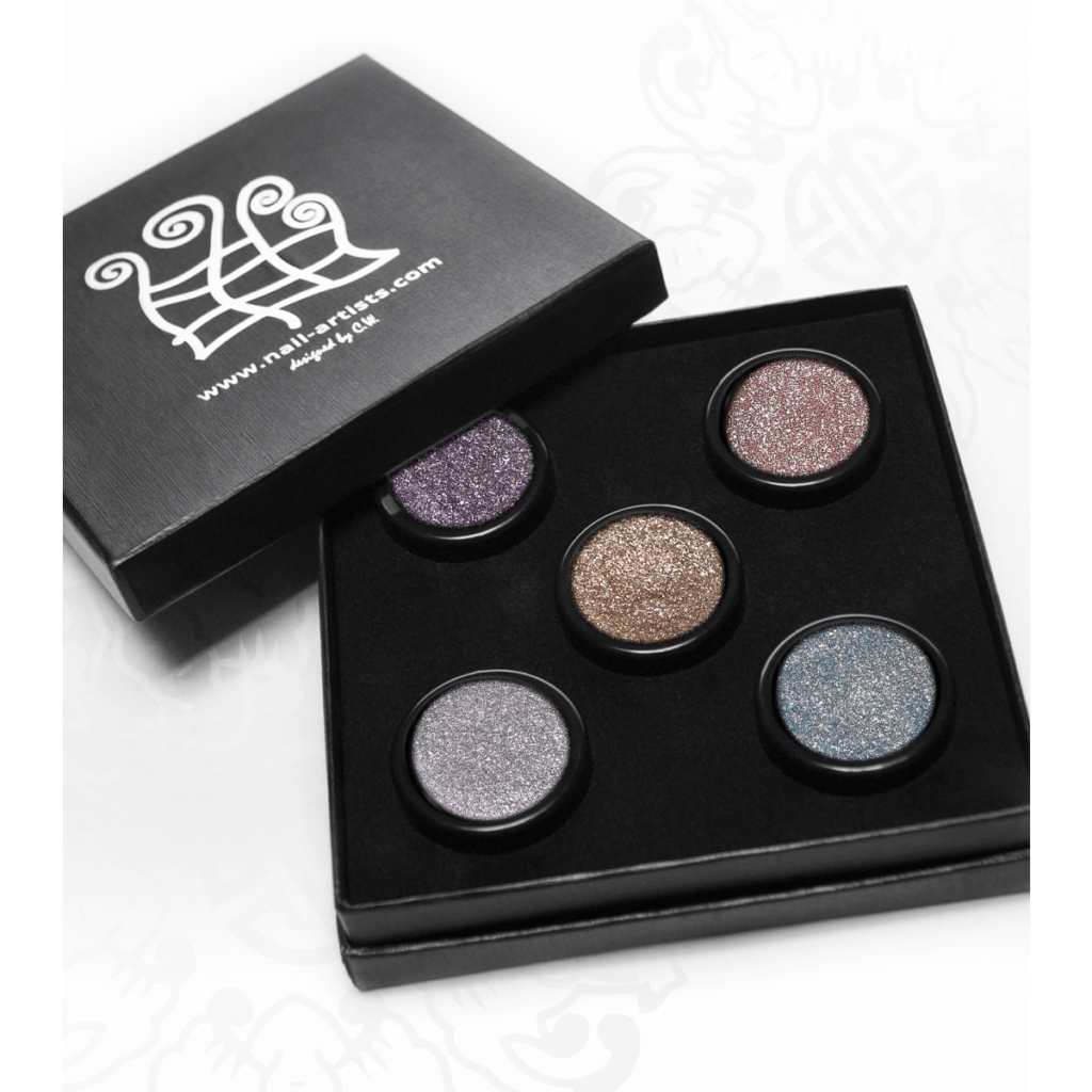 Colección Shimmering Dust  5 x 4 g.