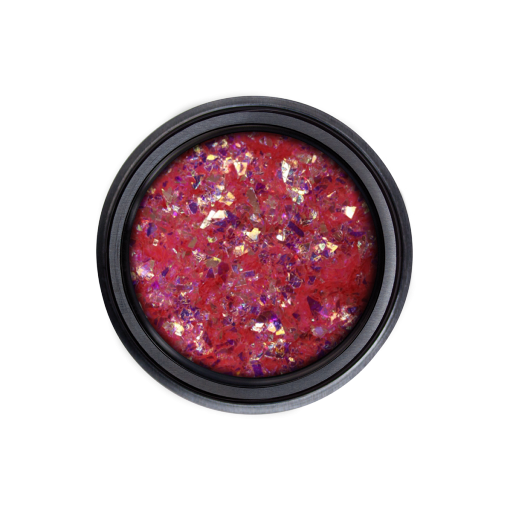Col. reflector shreds mini 3 baby.rose