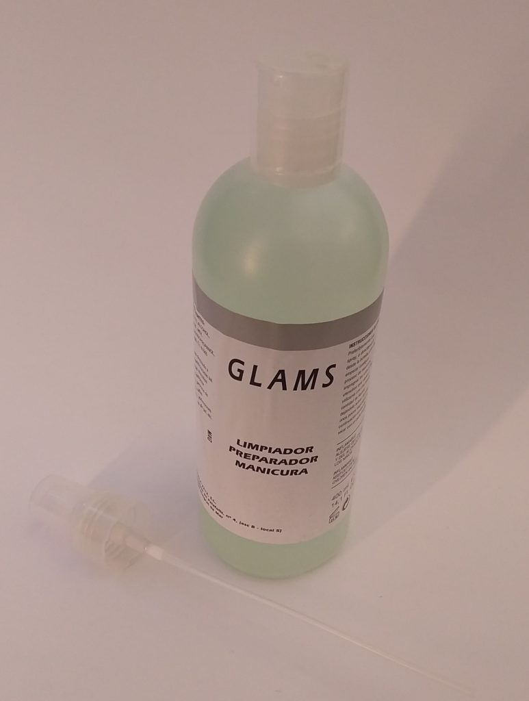 Limpiador desinfectante -sanitizer / spray- Glams 400 ml