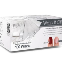 Gelish envoltorios -Wrap it off- 100 uds.