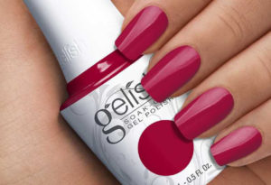 Gelish Ruby two-shoes