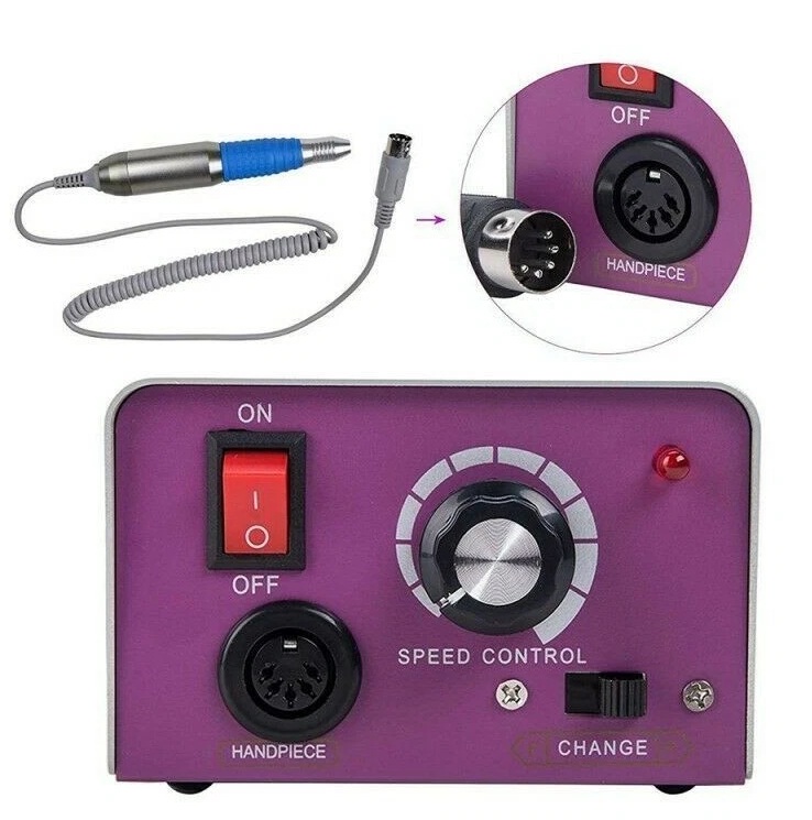 Torno para manicura / pedicura 30000 RPM (Modelo SINA MM25000) - Imagen 2